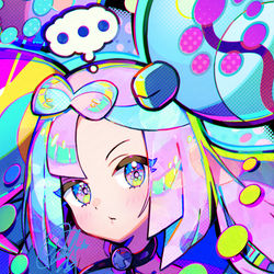 This is a pixiv picture whose title is 閃いたナンジャモちゃん💡.