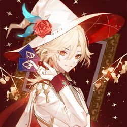 This is a pixiv picture whose title is 煌めく魔術師.