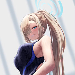 This is a pixiv picture whose title is アスナ.