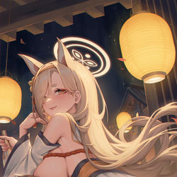 This is a pixiv picture whose title is 【ブルアカ】桑上カホ.