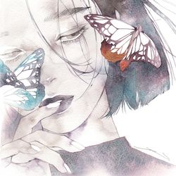 This is a pixiv picture whose title is 一入（ひとしお）.