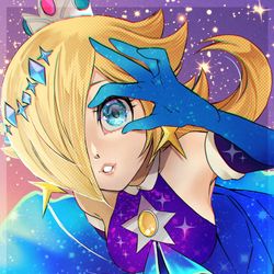 This is a pixiv picture whose title is オーロラロゼッタ💎.