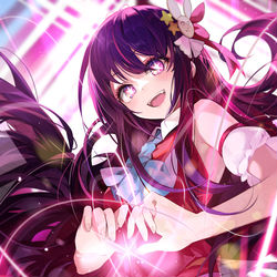 This is a pixiv picture whose title is #8.『アイドル』.