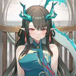 This is a pixiv picture whose title is the past two years, old works.