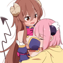 This is a pixiv picture whose title is 桃シャミ.