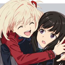 This is a pixiv picture whose title is リコリス・リコイルのファンアート②.