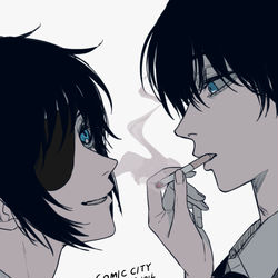 This is a pixiv picture whose title is 無題.