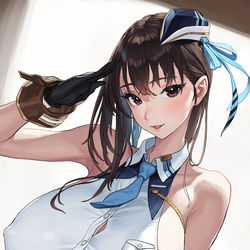 This is a pixiv picture whose title is マリアン(勝利の女神:NIKKE).
