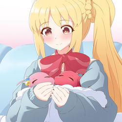 This is a pixiv picture whose title is 虹夏ママとツチノコぼ喜多.