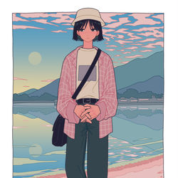 This is a pixiv picture whose title is 無題.