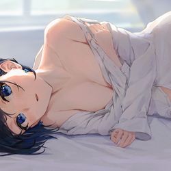 This is a pixiv picture whose title is Ouro Kronii.