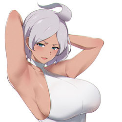 This is a pixiv picture whose title is (・ω・).