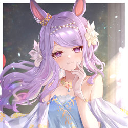 This is a pixiv picture whose title is ドレスマックイーン.
