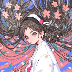 This is a pixiv picture whose title is 春.