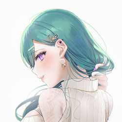 This is a pixiv picture whose title is 2周年記念.