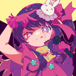 This is a pixiv picture whose title is 一番星の.