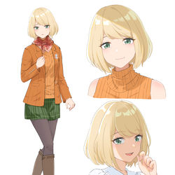 This is a pixiv picture whose title is Ashley Resident Evil 4 remake.