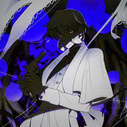 This is a pixiv picture whose title is ド屑.