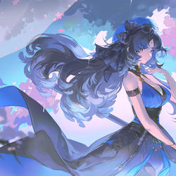 This is a pixiv picture whose title is 鸣潮 秧秧.