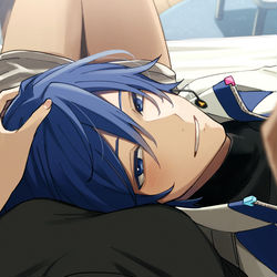 This is a pixiv picture whose title is ここ最近のKAITO.