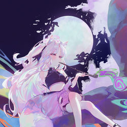 This is a pixiv picture whose title is Blue Archive, クズノハ.