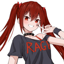 This is a pixiv picture whose title is アナーキーちゃん.