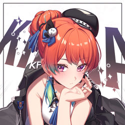 This is a pixiv picture whose title is Kiara 店長.