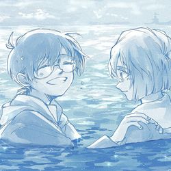 This is a pixiv picture whose title is さぶまりん.