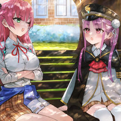 This is a pixiv picture whose title is ヘブバン.