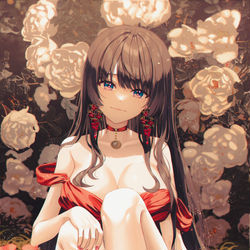 This is a pixiv picture whose title is HANA🌹.