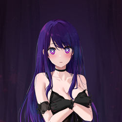 This is a pixiv picture whose title is Hoshino Ai.