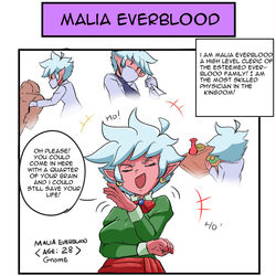 This is a pixiv picture whose title is Malia Everblood; Cleric MD.