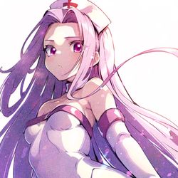 This is a pixiv picture whose title is エチエチナース☆アナちゃん♪（ロリメドゥーサ）.