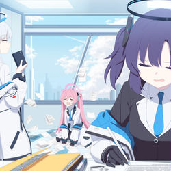 This is a pixiv picture whose title is セミナー.