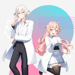 This is a pixiv picture whose title is チューリングラブ.