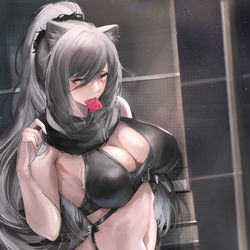 This is a pixiv picture whose title is 博士 今晚要不........