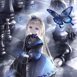 This is a pixiv picture whose title is 🦋.