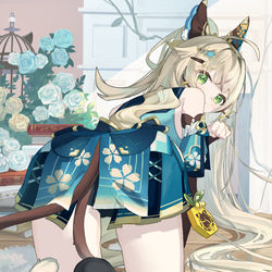 This is a pixiv picture whose title is 绮良良.