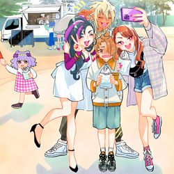 This is a pixiv picture whose title is 「この人達…苦手～！💦」.