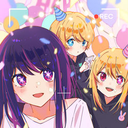 This is a pixiv picture whose title is 星野家.