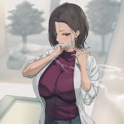 This is a pixiv picture whose title is やさぐれ保健医#6.