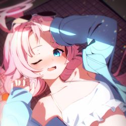 This is a pixiv picture whose title is ホシノ2.