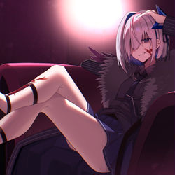 This is a pixiv picture whose title is 🔫.