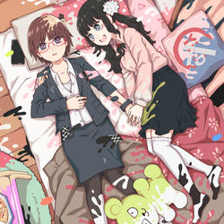 This is a pixiv picture whose title is しんしょくをともに.