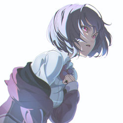 This is a pixiv picture whose title is 新条アカネ.