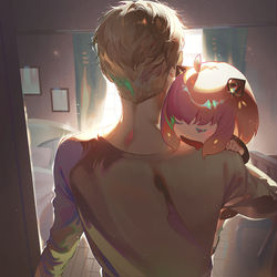 This is a pixiv picture whose title is 背‐15/32.