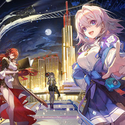 This is a pixiv picture whose title is The Astral Express Global Tour.