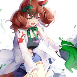 This is a pixiv picture whose title is ナムコネイチャ.