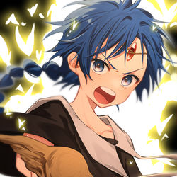 This is a pixiv picture whose title is アラジン.