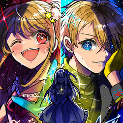 This is a pixiv picture whose title is 推しの子.